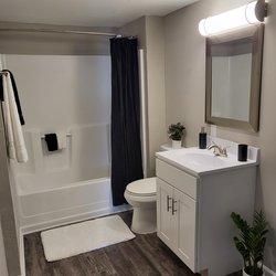 updated bathroom at Retreat at The Park in Anderson. SC